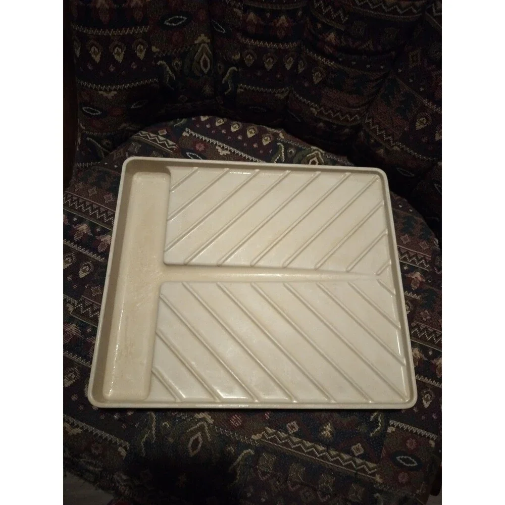 Vintage Anchor Hocking Microware PM 469-TI USA Microwave Bacon Tray